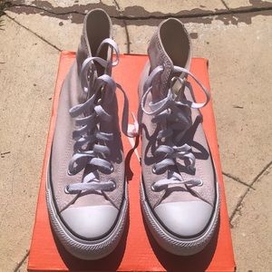 Pink Converse High Tops